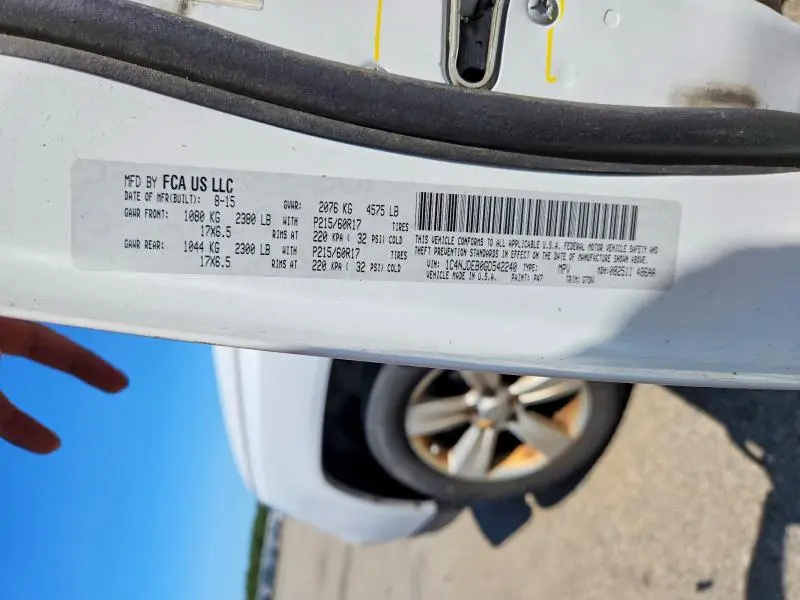 2016 JEEP COMPASS LATITUDE  