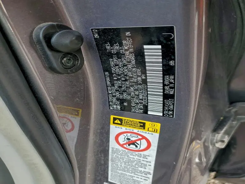 2013 TOYOTA HIGHLANDER HYBRID LIMITED  