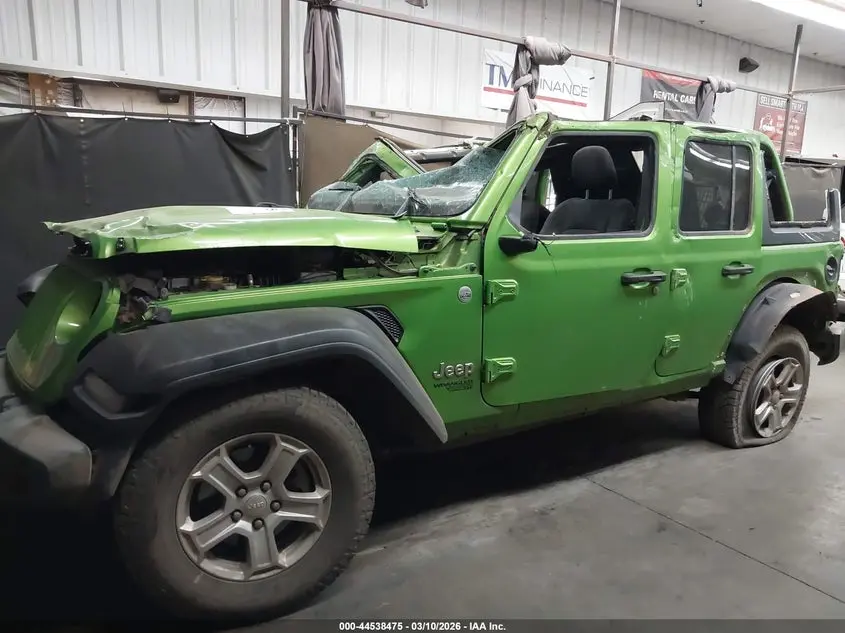 2019 JEEP WRANGLER UNLIMITED SPORT S 4X4