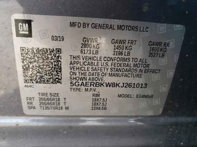 2019 BUICK ENCLAVE ESSENCE  