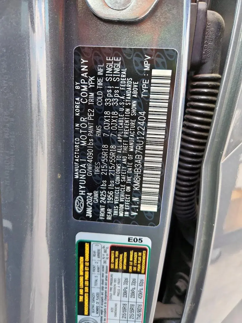 2024 HYUNDAI KONA SEL  