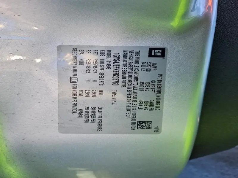 2014 CADILLAC ESCALADE ESV PREMIUM  