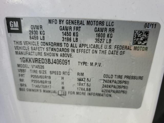 2011 GMC ACADIA SLT-1