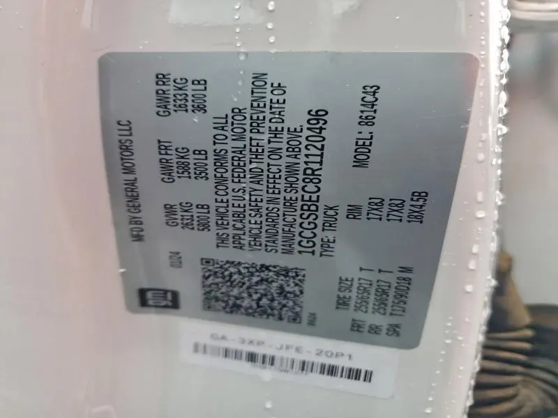 2024 CHEVROLET COLORADO   