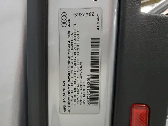 2023 AUDI A6 PREMIUM  