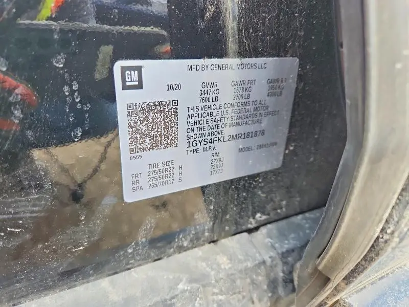 2021 CADILLAC ESCALADE SPORT  