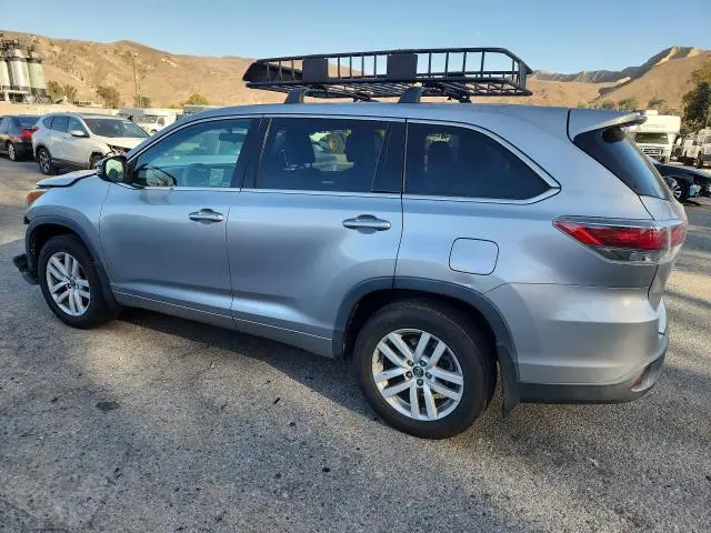 2016 TOYOTA HIGHLANDER LE  