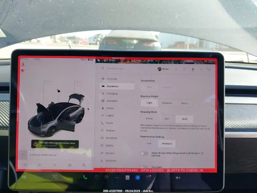 2018 TESLA MODEL 3 LONG RANGE/PERFORMANCE