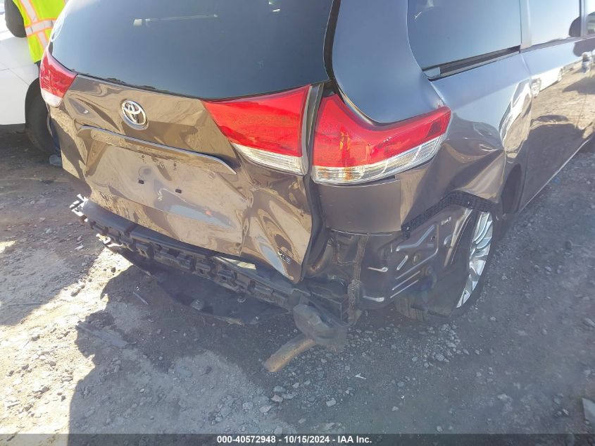 2013 TOYOTA SIENNA XLE V6 8 PASSENGER