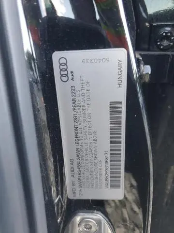 2016 AUDI A3 PREMIUM  