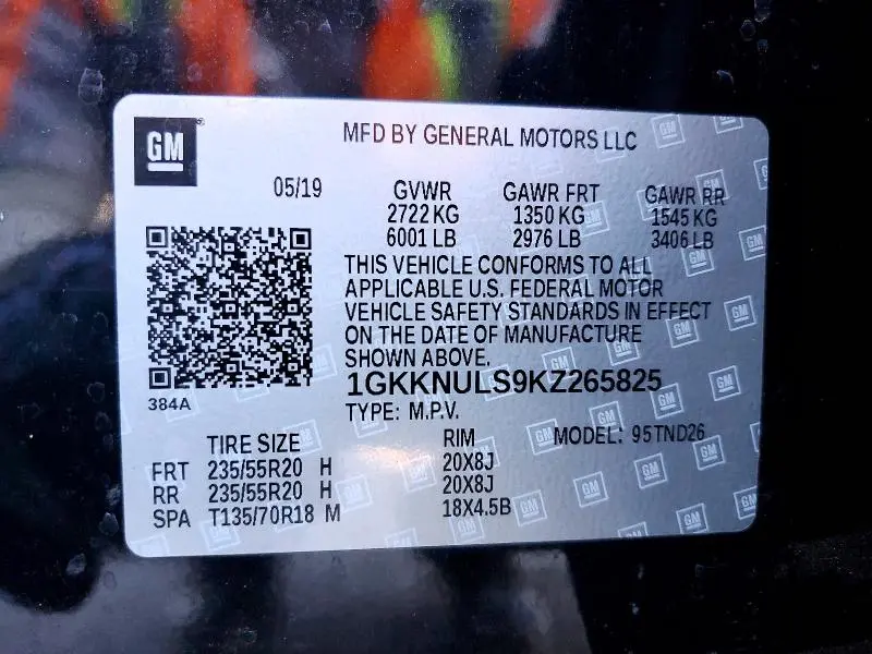 2019 GMC ACADIA SLT-1  