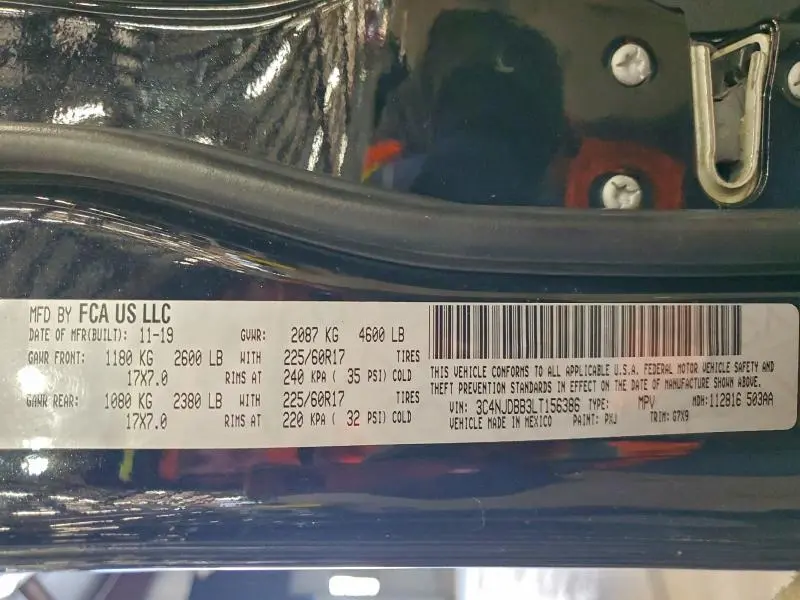 2020 JEEP COMPASS LATITUDE  