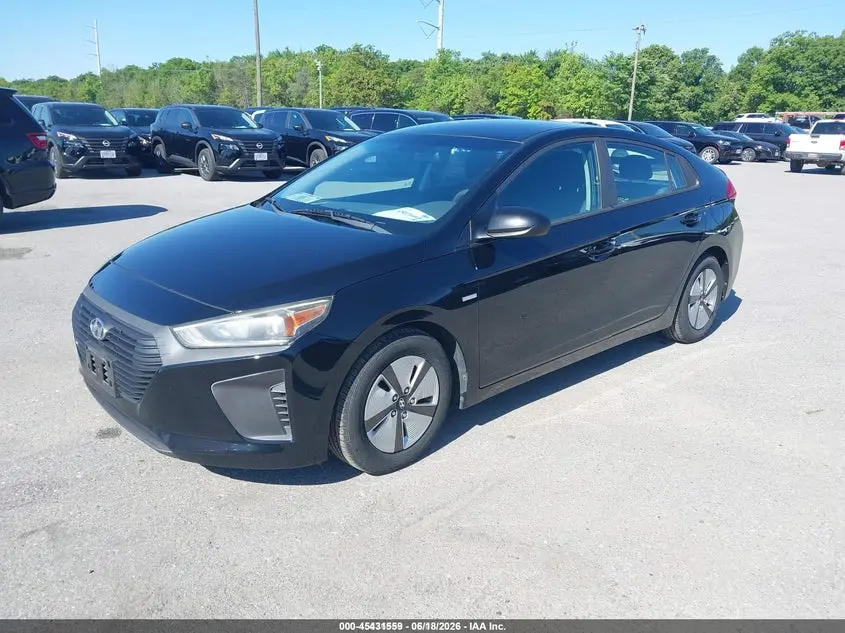 2018 HYUNDAI IONIQ HYBRID BLUE