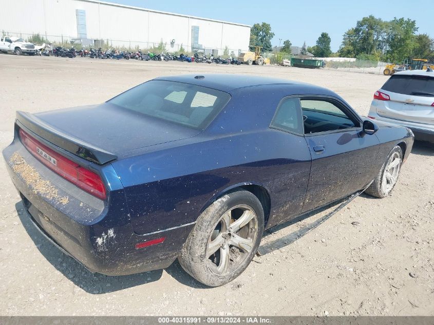 2013 DODGE CHALLENGER SXT