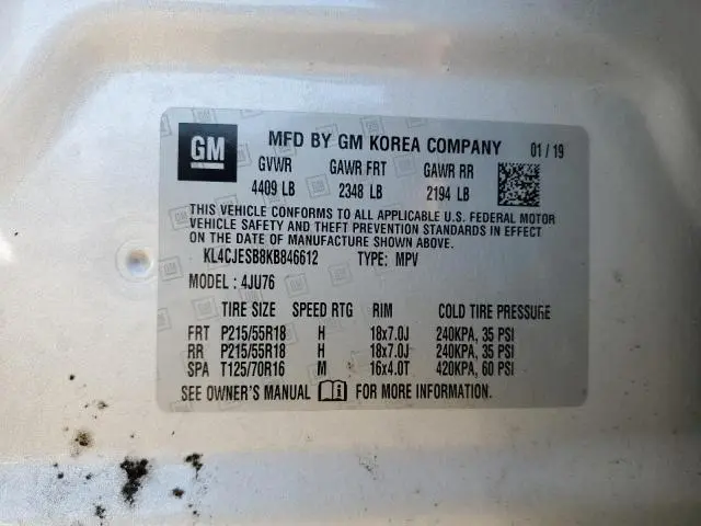 2019 BUICK ENCORE PREFERRED  