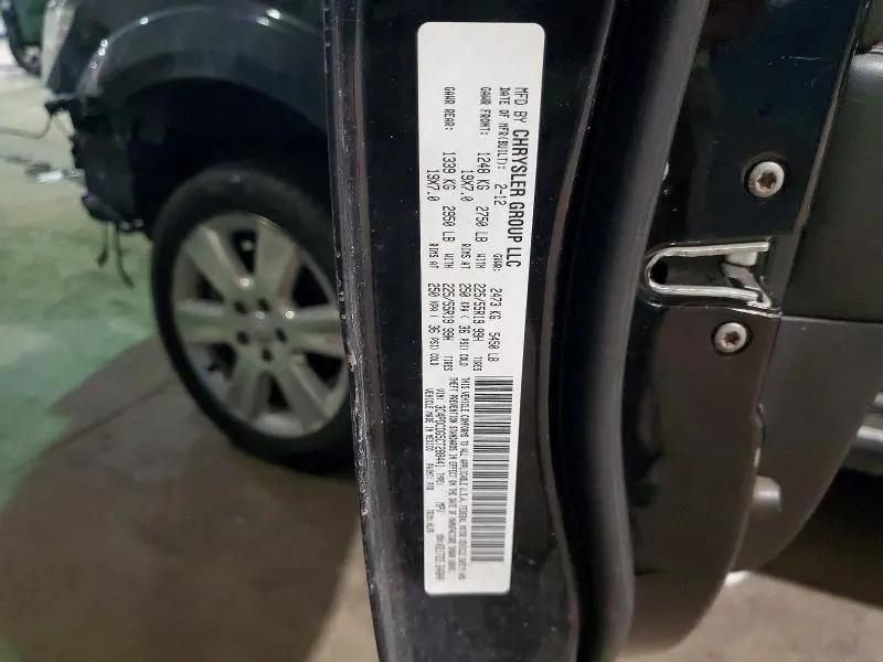 2012 DODGE JOURNEY CREW  