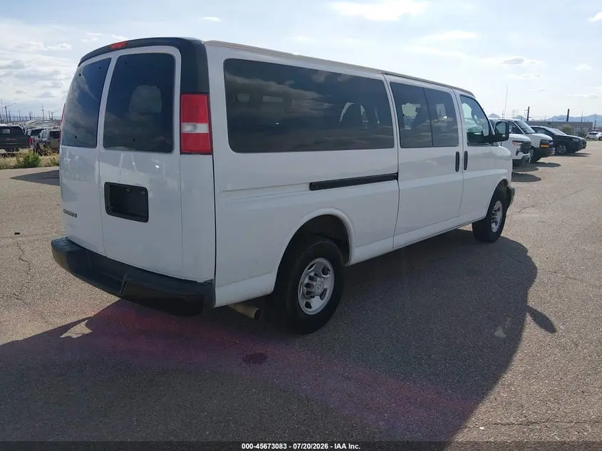 2021 CHEVROLET EXPRESS PASSENGER RWD 3500 EXTENDED WHEELBASE LS