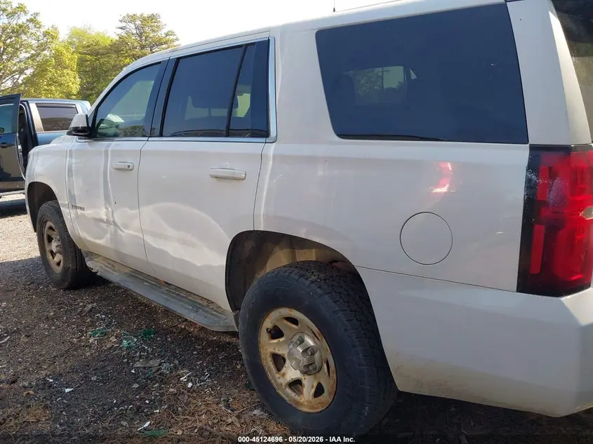 2017 CHEVROLET TAHOE COMMERCIAL FLEET