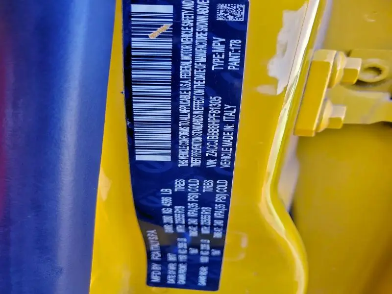 2017 JEEP RENEGADE LATITUDE  