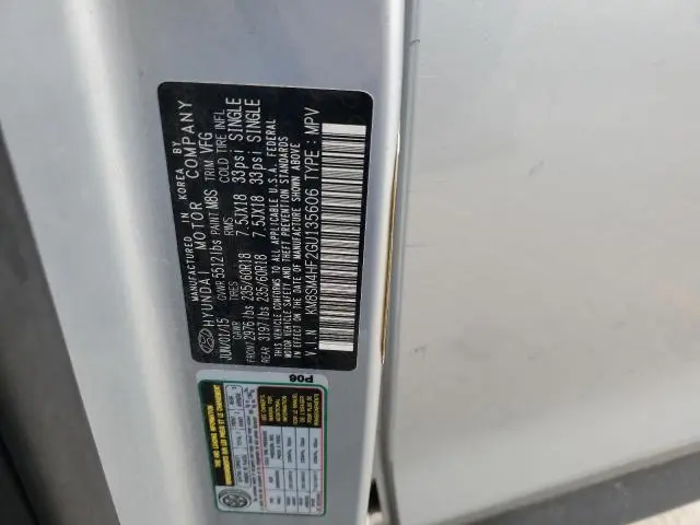 2016 HYUNDAI SANTA FE SE  