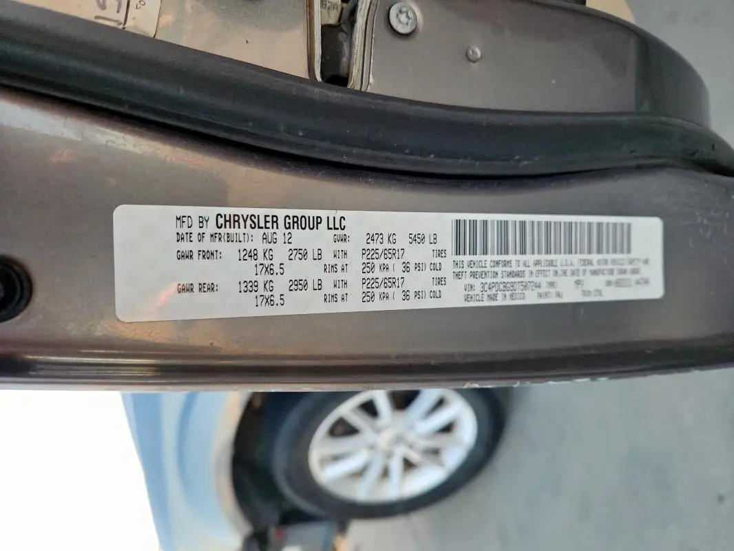 2013 DODGE JOURNEY SXT  