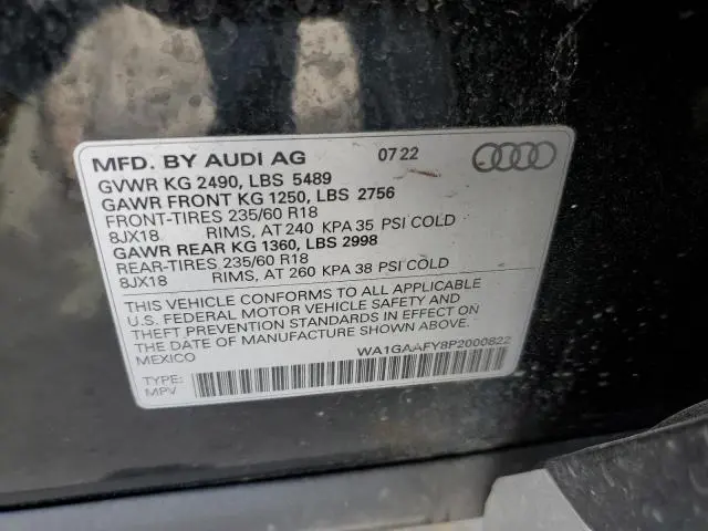 2023 AUDI Q5 PREMIUM 45  