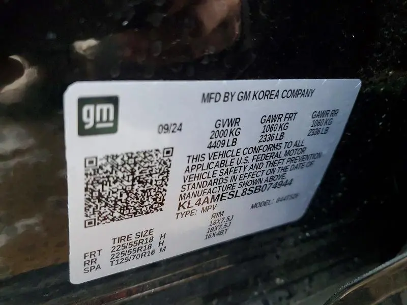 2025 BUICK ENCORE GX SPORT TOURING  