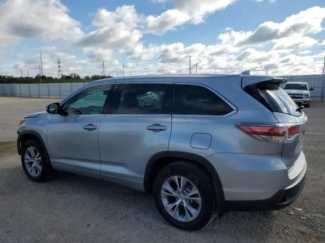 2015 TOYOTA HIGHLANDER XLE  