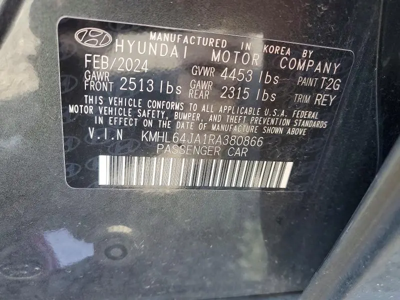 2024 HYUNDAI SONATA SEL  