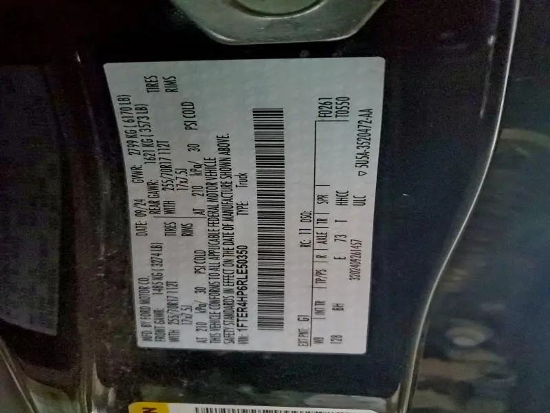 2024 FORD RANGER XLT  