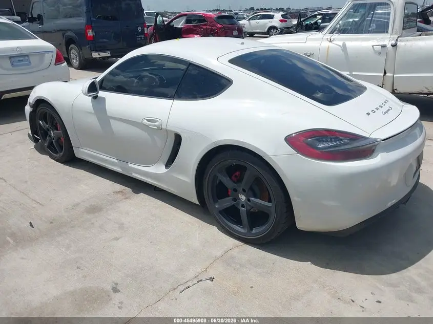 2015 PORSCHE CAYMAN S