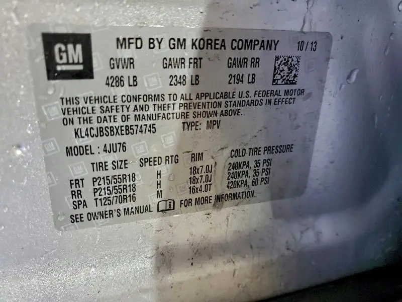 2014 BUICK ENCORE CONVENIENCE  