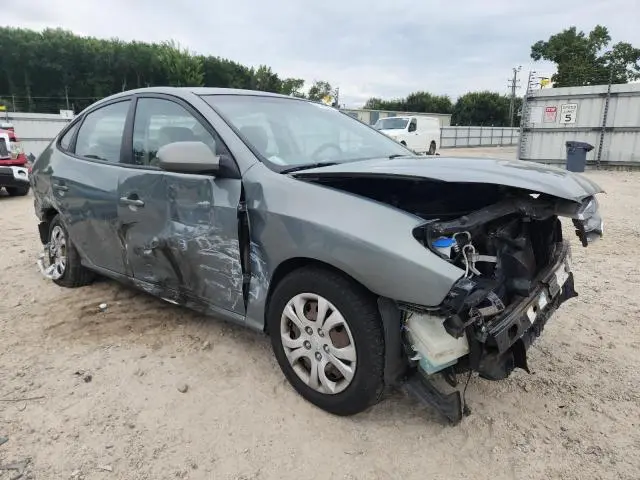 2010 HYUNDAI ELANTRA BLUE  