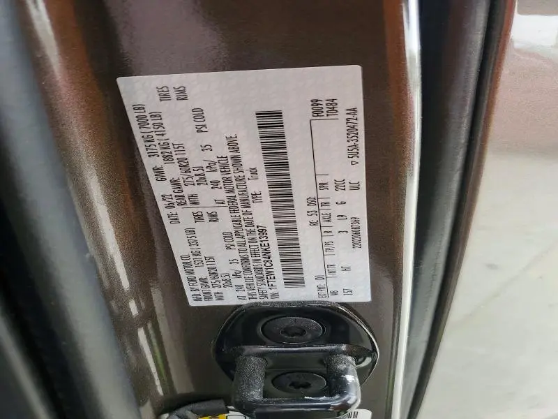 2022 FORD F150 SUPERCREW  