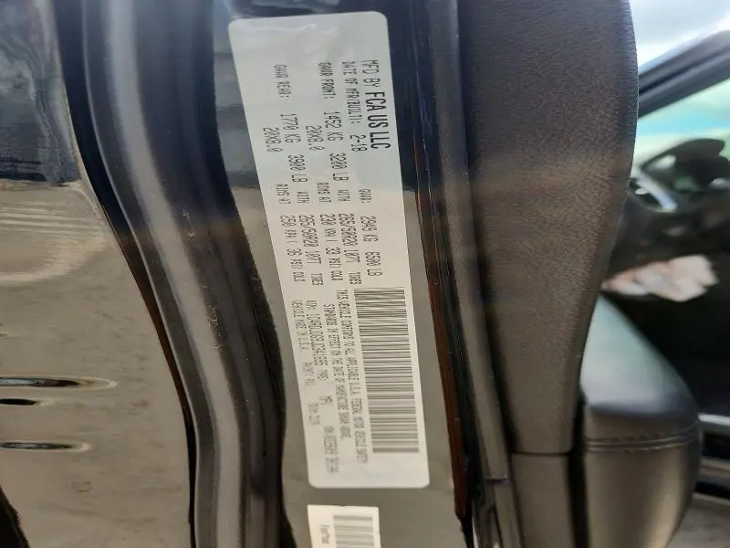 2018 DODGE DURANGO GT  