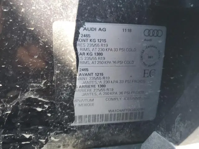 2019 AUDI Q5 PRESTIGE  