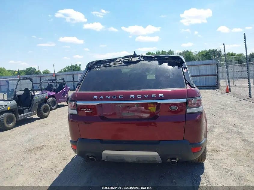 2017 LAND ROVER RANGE ROVER SPORT 3.0L V6 SUPERCHARGED HSE