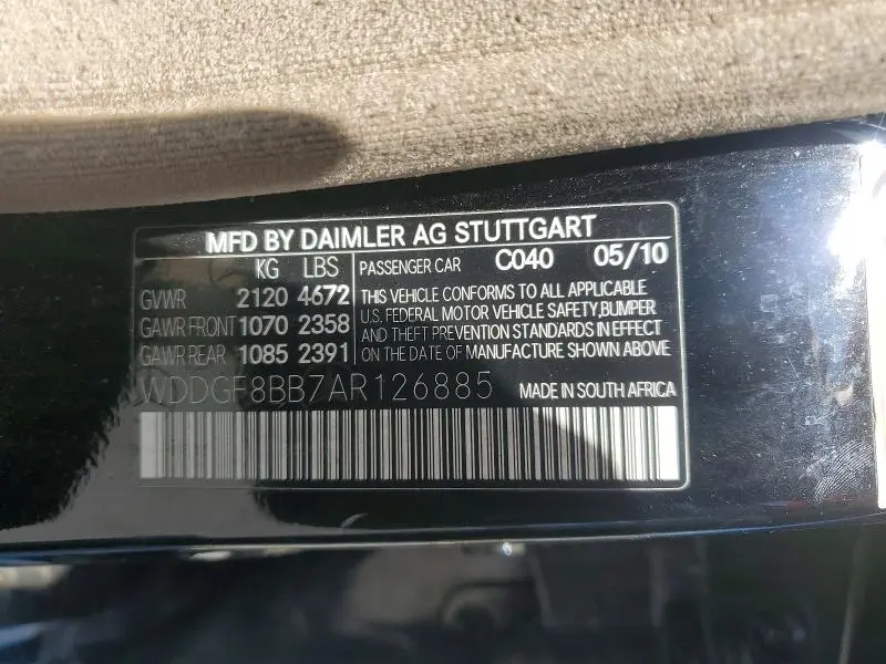 2010 MERCEDES-BENZ C 300 4MATIC  