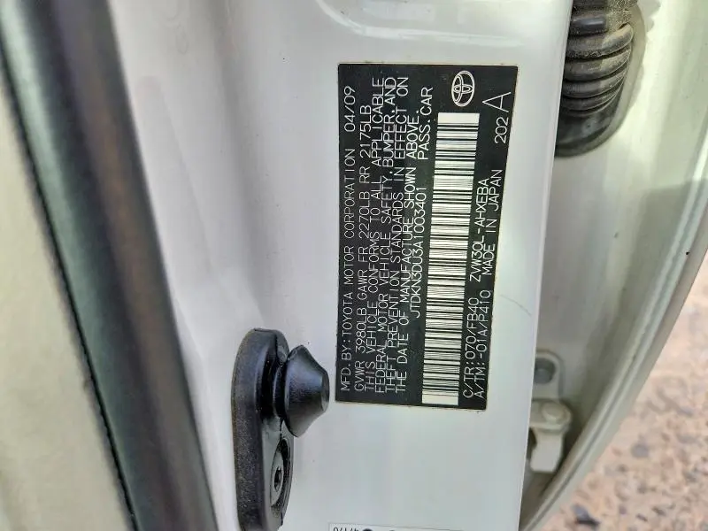 2010 TOYOTA PRIUS   