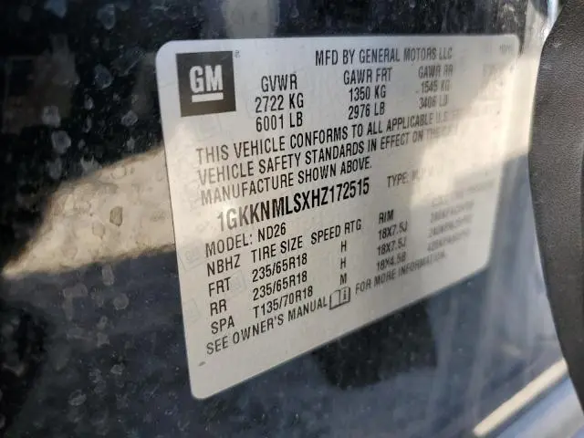 2017 GMC ACADIA SLT-1  