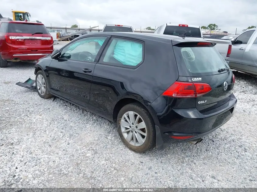 2016 VOLKSWAGEN GOLF TSI S 2-DOOR