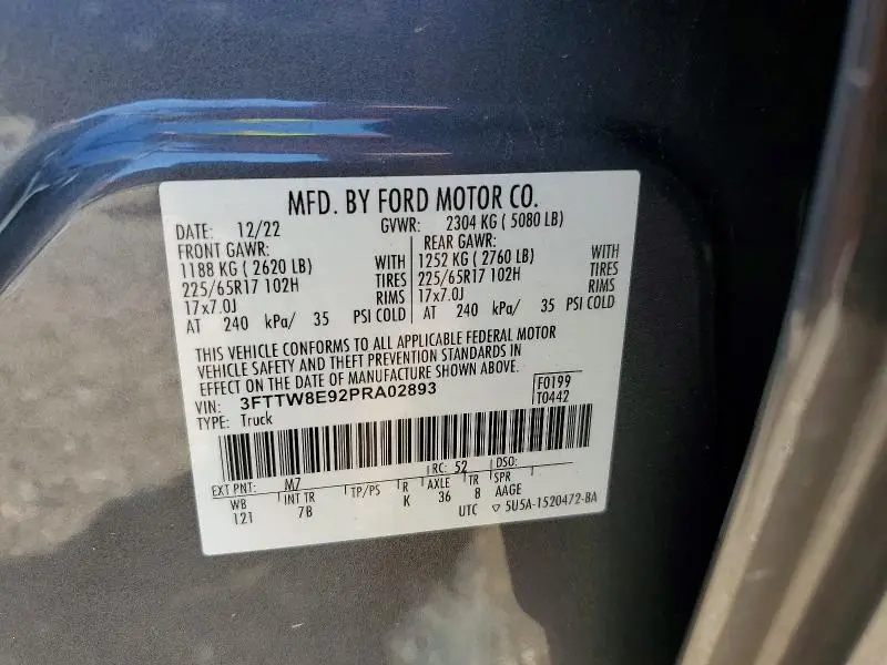 2023 FORD MAVERICK XL  