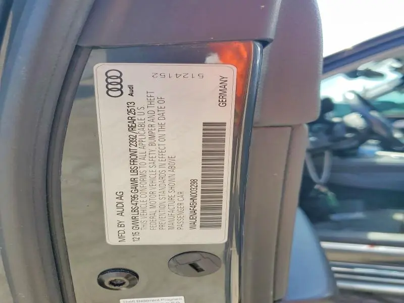 2017 AUDI A4 PREMIUM PLUS  