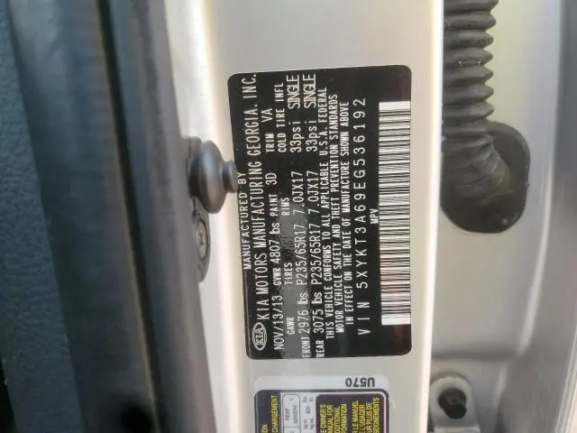 2014 KIA SORENTO LX  