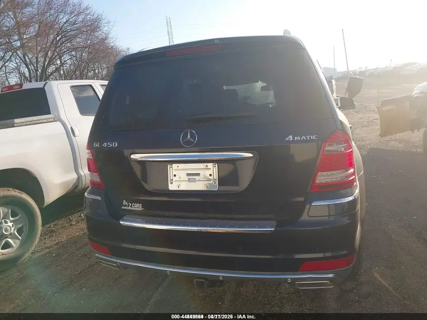 2012 MERCEDES-BENZ GL 450 4MATIC