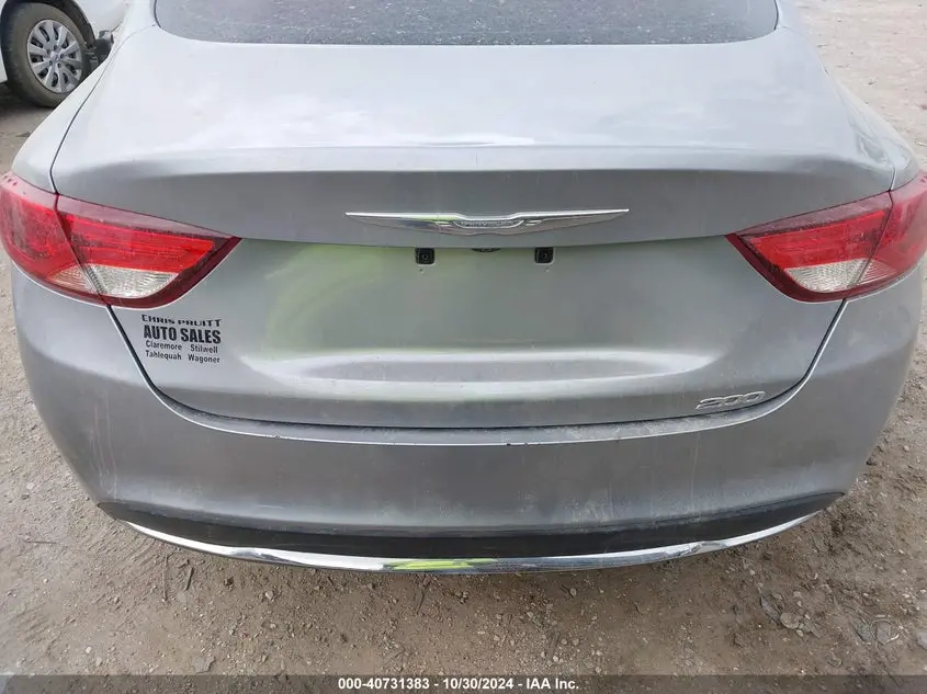 2015 CHRYSLER 200 LIMITED