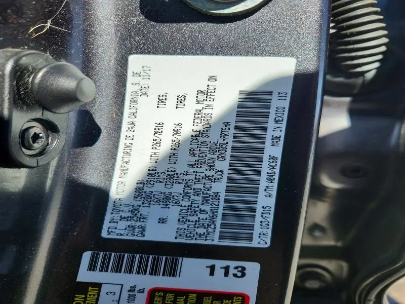 2017 TOYOTA TACOMA TRD OFF-ROAD  