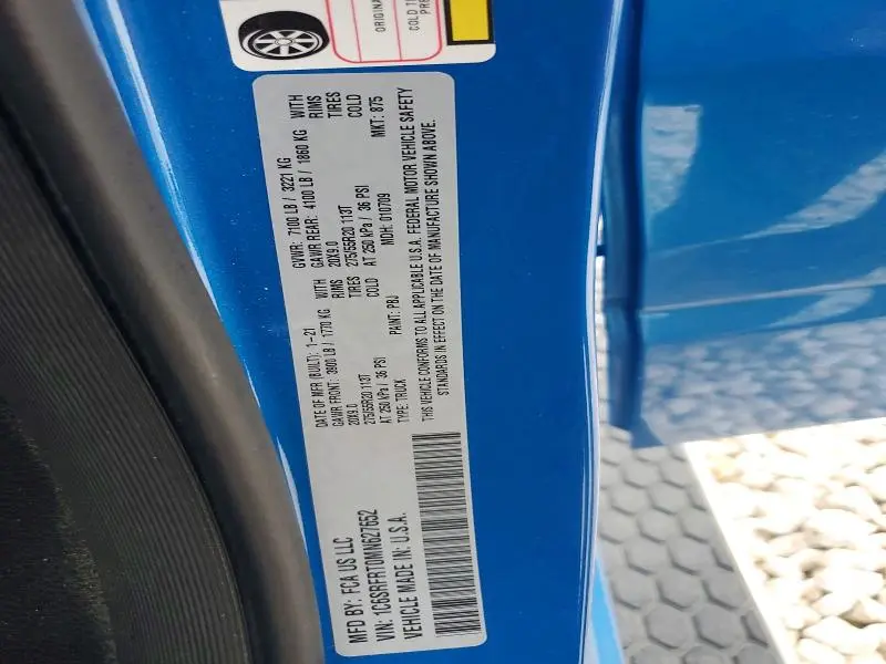 2021 RAM 1500 LARAMIE  