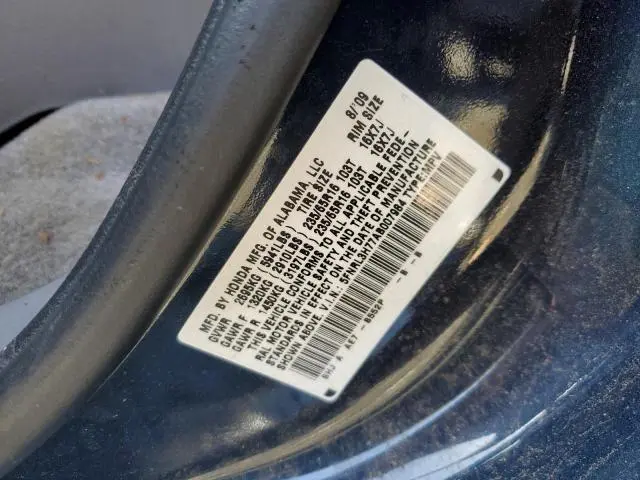 2010 HONDA ODYSSEY EXL  