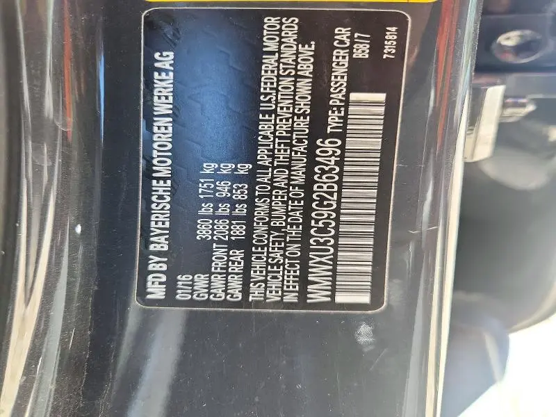 2016 MINI COOPER S  